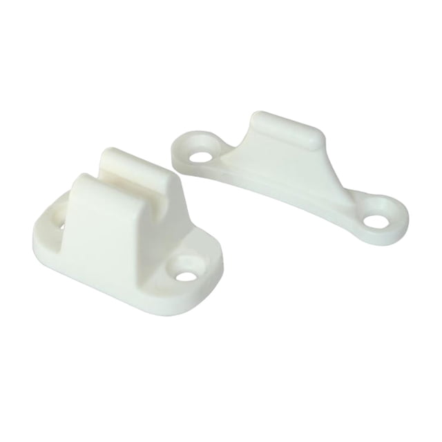 Retenue de Porte en Nylon Support Butée de Retenue de Porte Compatible avec Accessoires Pièces de Rechange, Blanc