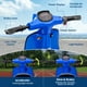 thumbnail image 3 of Powerful 24V 350W Kids Electric Ride-On Moped Scooter with Seat – 14MPH Max Speed, Rear Brake, Waterproof, LED Lights, Pneumatic Tires, 132 lbs Max Load, Ages 8-14, Electric Motorcycle, 3 of 8