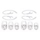 thumbnail image 1 of 10x Silicone earmuffs with 360 degree rotating earhook for Plantronics M70, 1 of 5
