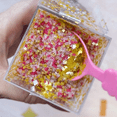 thumbnail image 2 of Bakery Bling Hollywood Hills Blinged-Out Glittery Sugar™, 100% Edible, Non-Toxic, 3 OZ Cube, 2 of 4