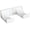 White, variant on Noothes Toy Car Wall Rack and Truck Display Shelf, Vehicle Toy Car Organizer Storage Rack for Hot Wheels Display Case, Garage and Bedroom Decor