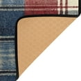 thumbnail image 4 of Multi Color Lines Soft Polyester Area Rug 60''x39'', Non Slip, Memory Foam, Water Absorbent, 4 of 7