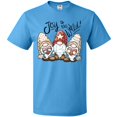 thumbnail image 3 of Inktastic Joy to the World Christmas Gnomes T-Shirt, 3 of 5