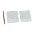 thumbnail image 1 of GUOOL and letters and Pattern Stamping Punch Tools Set for Leathercraft, Belts, Saddle Font 4, 1 of 9