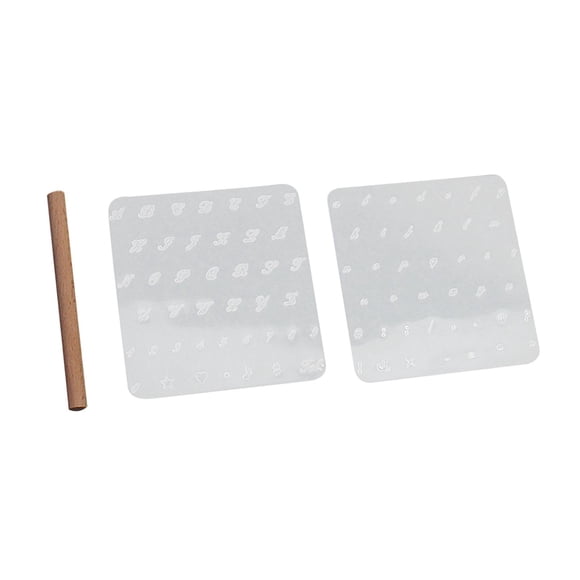 GUOOL and letters and Pattern Stamping Punch Tools Set for Leathercraft, Belts, Saddle Font 4