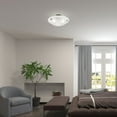 thumbnail image 5 of Livex Lighting Livex Oasis 16" Wide Bronze and Alabaster Bowl Ceiling Light, 5 of 11
