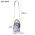 thumbnail image 2 of FORMRS Crossbody Bag for Women Quilted Travel Shoulder Cell Phone Purse with Chain Strap Handbag, Playful Daisy, 2 of 7