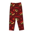 thumbnail image 4 of Daiia Hot Chili Women's Sleep Pant with Pockets and Drawstring,Pajama Pants-X-Large, 4 of 9