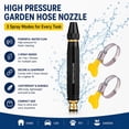 thumbnail image 2 of Home High-Pressure Car Wash Water Gun with Booster Nozzle, Home High Pressure Water Gun for Watering Plants and Vegetables and Car Washing, 2 of 6