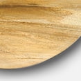 thumbnail image 3 of Designart 'Feather Natural elements I' Glam Metal Circle Wall Art - Disc of 36, 3 of 5