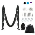 thumbnail image 1 of Preenex Aerial Yoga Hammock Swing Yoga Body Trapeze Silk Inversion Swing Sling Aerial Exercise Equipment Door Mount Air Flying, 1 of 7