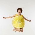 thumbnail image 7 of Hsqqdc 1PC Adult Cute Funy Fruit Print Outfit Set , Unisex Lemon Pattern Jumpsuit,One Size, 7 of 7