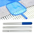 thumbnail image 2 of Aluminum Alloy Pool Cleaning Pole: Multifunctional And Detachable For Storage - Random color, 2 of 7