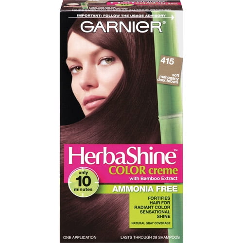 Herbashine #415 Soft Mahogany Dark Brown