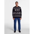 thumbnail image 2 of Nightmare Before Christmas Men's and Big Men's Jack & Zero Holiday Sweater, Sizes XS-3XL, 2 of 5