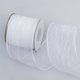 thumbnail image 1 of Nvzi Cinta ancha de satén, cinta blanca para envolver regalos - 1 rollo de cinta de gasa perlada, 6,3 cm * 10 yardas / 2,48 * 360 pulgadas, cinta suave y brillante para manualidades y decoración,, 1 of 5