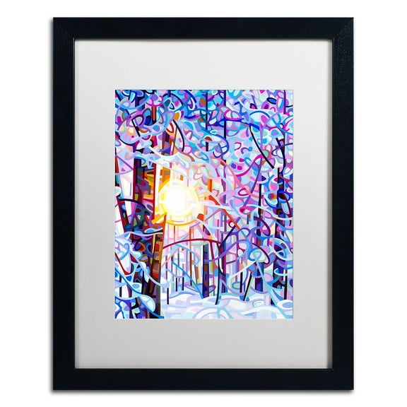 Mandy Budan 'Early Riser' Matted Framed Art
