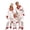 White_001, variant on Fgnfyis Family Christmas Pajamas Matching Sets Silk Satin Long Sleeve Button Down Cozy 2 Piece Set Sleepwear Loungewear