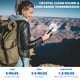 thumbnail image 4 of Walkie Talkies Wishouse M9 recargables de largo alcance, paquete de 4, 4 of 9