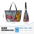 thumbnail image 3 of Lsque Scooby-Doo Beach Travel Bag - Water-Resistant, Large Capacity Lightweight Tote with 7 Pockets for Women and Men - Perfect for Beach, Pool, Gym, and Travel, 3 of 6