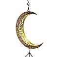 thumbnail image 3 of Hometrends 35" H Moon & Star Bronze Metal Outdoor Wind Chime, 3 of 5