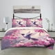 thumbnail image 2 of Colibríes Ropa de Cama Juegos Rey Funda Nórdica Juego Suave Colcha Dormitorio Edredón, 2 of 8