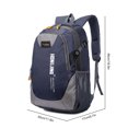 thumbnail image 4 of Toystoory impermeable de 30L para exteriores, de viaje portátil con cierre de cremallera, bolsa de almacenamiento Unisex para Ropa Deportiva, Zapatos Azul oscuro, 4 of 6