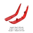 thumbnail image 7 of Dualoai Front Wheel Pair Fender Guard Aluminum for H12Y 1: 12 RC Car Easily Install Red, 7 of 7