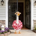 thumbnail image 2 of Stijggn Porch Goose Spring Outfits 23 Inch Hawaiian Porch Goose Outfits, Summer Lawn Goose Costume, Yard Goose Clothes Hawaiian Wreath for 23'' Porch Lawn Goose Statue Clothes Yard Decor, 2 of 6