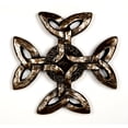 thumbnail image 2 of Wild Goose Celtic Creation Bronzed Wall Cross - 5.5 x 5.5 in Made in Ireland, 2 of 3