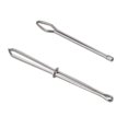 thumbnail image 1 of Enhebrador de cordón Agujas de acero Pinzas de enhebrador Herramienta de reemplazo de cordón para cinta de hilo de lana Cinta elástica Herramienta de costura de enhebrado (4 juegos, 1 of 5