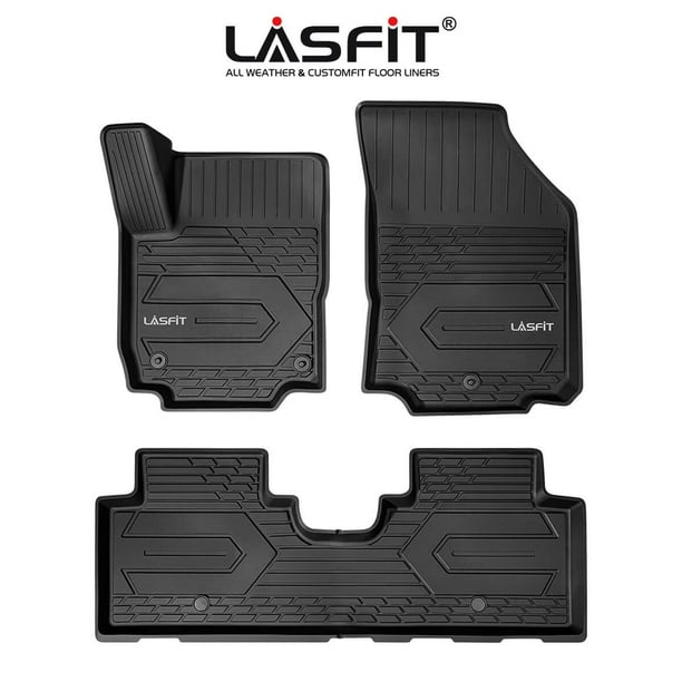 LASFIT Floor Liners for 2019 2020 2021 Chevrolet Equinox, All Weather