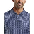thumbnail image 4 of Ben Hogan Men's & Big Men's Performance Allover Geo Print Short Sleeve Golf Polo Shirt, Sizes S-5XL, 4 of 7