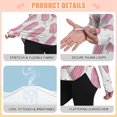 thumbnail image 4 of FORMRS Womens Long Sleeve Shirts UPF 50+ Sun Protection Quick Dry Fishing Hiking Tops, Size S-2XL, Pink Popsicle Pattern, 4 of 8