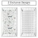 thumbnail image 2 of Sábanas ajustables Sweet Jojo Designs Cachorros 132x71x20 cm x2, 2 of 6