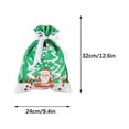 thumbnail image 2 of NIZELUK Clearance Christmas Decoration Drawstring Drawstring Candy Bag (24*32cm) Fall Savings Clearance Sales Today Deals Prime, 2 of 7