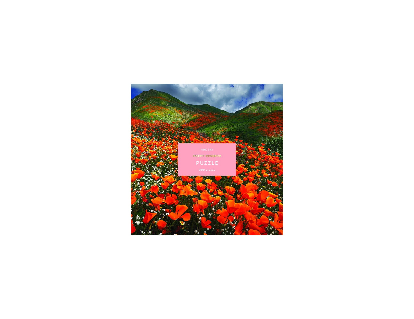 Pink Sky Puzzle 300 Piece Cylinder Box Gift Jigsaw Puzzle
