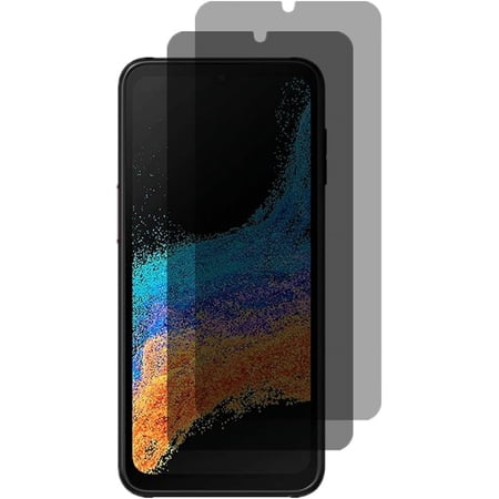 VIESUP 2Pack Privacy Screen Protector Compatible with Samsung Galaxy XCover 6 Pro SM-G736U G736B 6.6" Anti-Spy High-sensitivity Screen Tempered Glass Protective Film