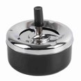thumbnail image 1 of Indoor Outdoor Smoking Ashtray Metal Ashtray Wiring Round Push Down, 1 of 4