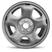 Road Ready 17" Steel Wheel Rim for 09-15 Honda Pilot 17x7.5 inch Silver 5 Lug