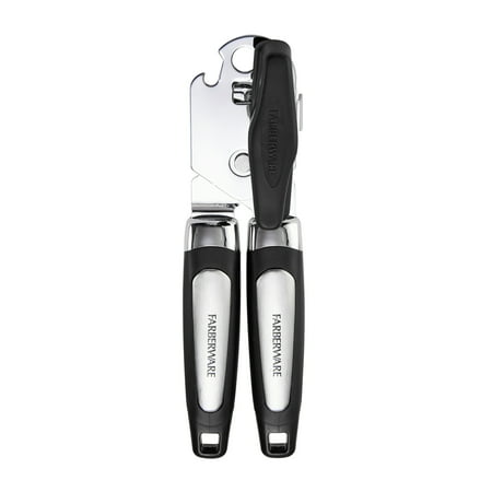 - Farberware Professional 2 Steel Head Black Plastic Handle Can Opener