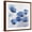 Brown Frame, variant on Art.com Pretty in Blue II Art Print by Isabelle Z, 16" x 16"