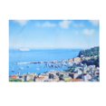 thumbnail image 1 of Tapiz colgante de pared 3D con estampado de hermoso paisaje de playa, chales de playa hippie #5 153x130, 1 of 5