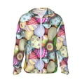 thumbnail image 2 of Lsque Colorful Easter Eggs UPF 50+ Lightweight Sun Protection Men's Women's Long Sleeve Shirt, Hoodie Performance -Small, 2 of 9