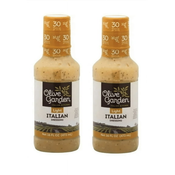 Olive Garden Light Italian Dressing, 16 fl. Oz 2pk