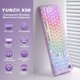 thumbnail image 2 of Teclado mecánico inalámbrico para juegos YUNZII X98 QMK/VIA, 2 of 9