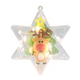 thumbnail image 4 of Ganfancp Árbol de Navidad Set de Colgantes Copo de Nieve Luminoso Regalo de Navidad para Niños Set de Adornos Muñeco de Nieve Ofertas Del Día Liquidación 1Pc Árbol de Navidad Light Up Colgante Set, 4 of 7