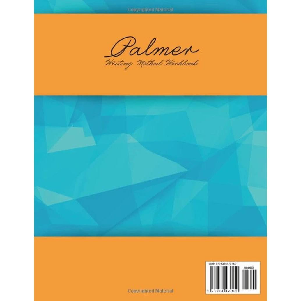 Cursive Handwriting Improvement Workbook: Fast and Easy Palmer Writing Method Practice