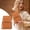 Brown, variant on Travel Phone Crossbody Bag, Lightweight Leather Phone Purse Wallet with Clear Touchscreen Window and Anti Theft Card Slots for Women Vacation, Orange