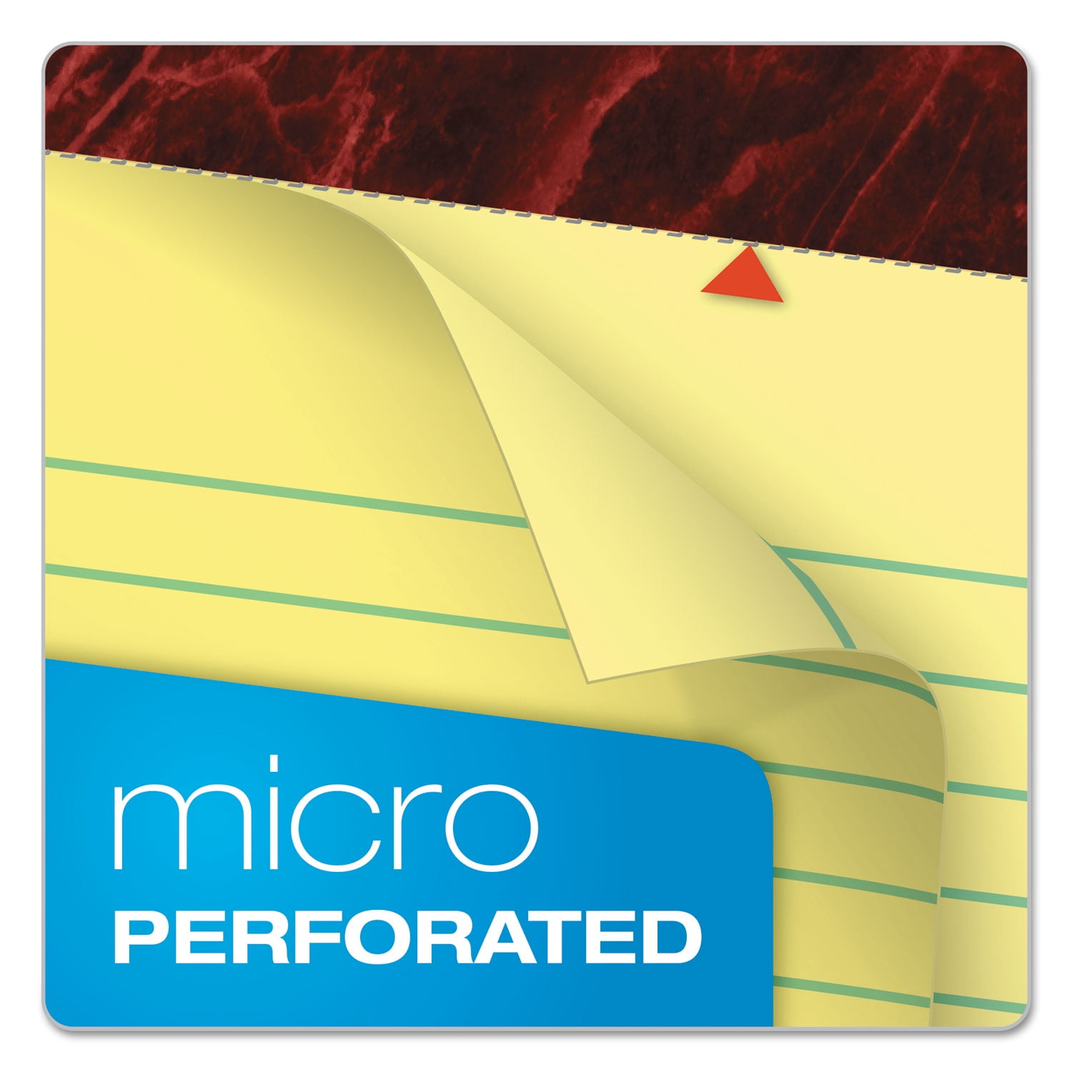 Gold Fibre Quality Writing Pads, Narrow Rule, 50 Canary-Yellow 8.5 X 11.75 Sheets, Dozen | Bundle of 2 Dozen